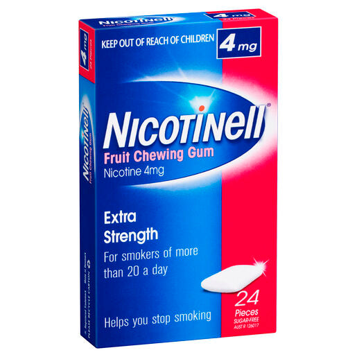 Nicotinell Gum Fruit 4mg 24 Pack
