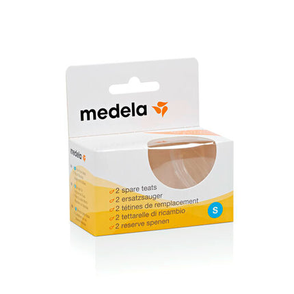 Medela Spare Slow Flow Teats 2 Pack