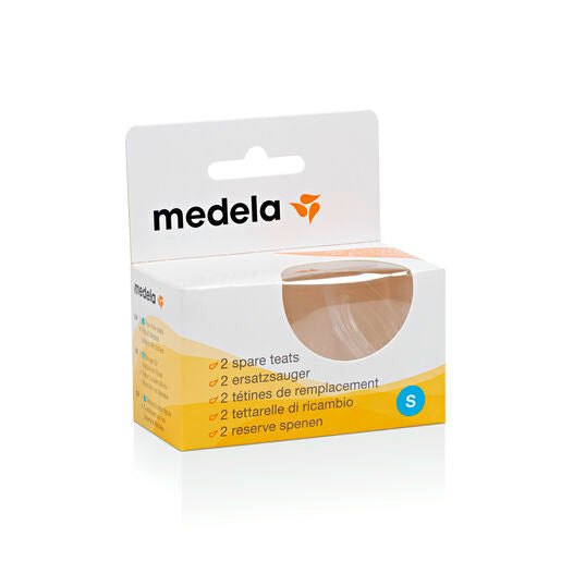 Medela Spare Slow Flow Teats 2 Pack