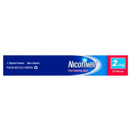 Nicotinell Gum Fruit 2mg 24 Pack