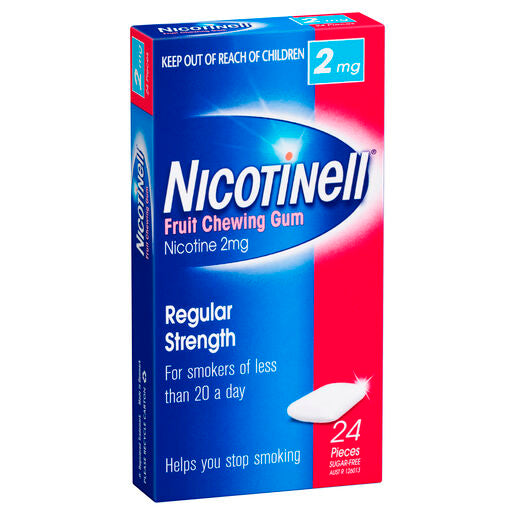 Nicotinell Gum Fruit 2mg 24 Pack