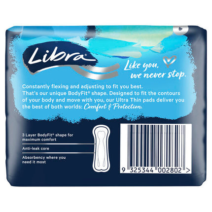 Libra Ultra Thin Pads Regular 14 Pack