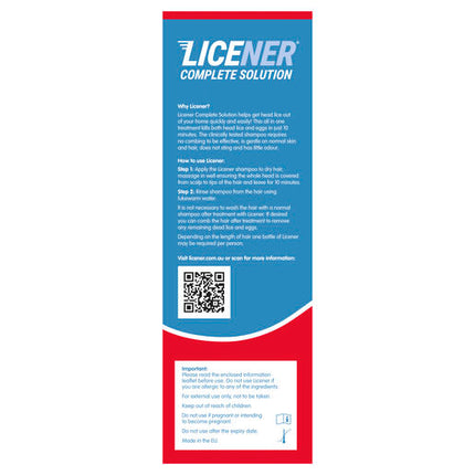 Licener Head Lice Treatment 100mL