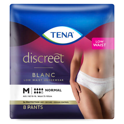 Tena Pants Women Discreet Medium 8 Pack