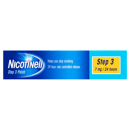 Nicotinell Patches 7mg Step 3 7 Pack