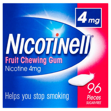 Nicotinell Gum Fruit 4mg 96 Pack