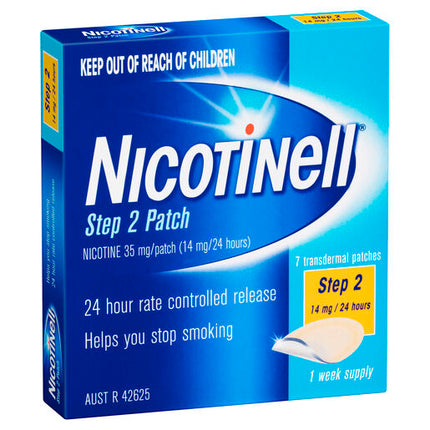Nicotinell Patches 14mg Step 2 7 Pack