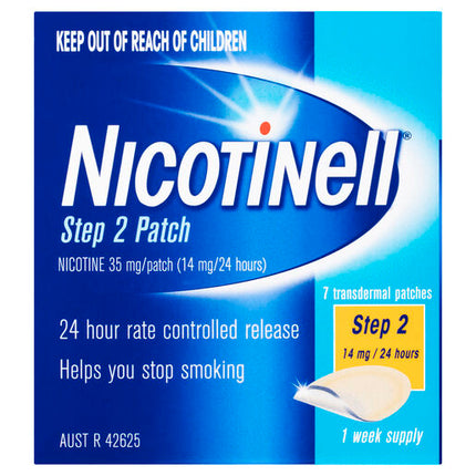 Nicotinell Patches 14mg Step 2 7 Pack