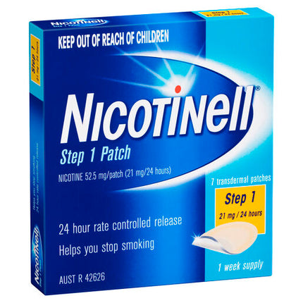 Nicotinell Patches 21mg Step 1 7 Pack