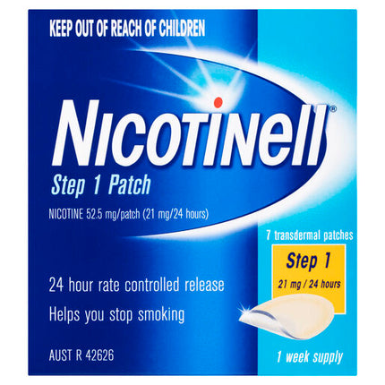 Nicotinell Patches 21mg Step 1 7 Pack