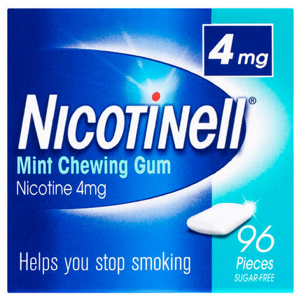 Nicotinell Gum Mint 4mg 96 Pack