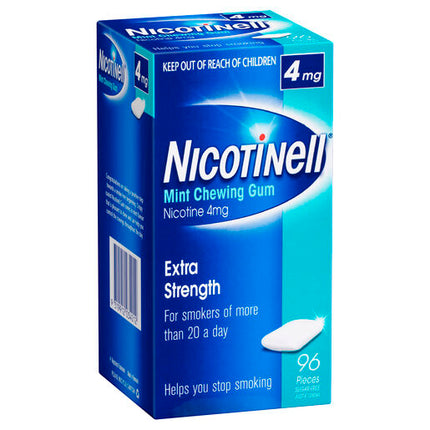 Nicotinell Gum Mint 4mg 96 Pack