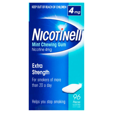 Nicotinell Gum Mint 4mg 96 Pack