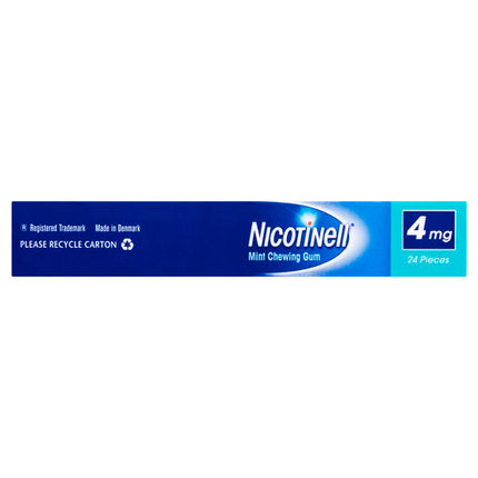 Nicotinell Gum Mint 4mg 24 Pack