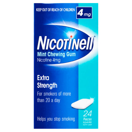 Nicotinell Gum Mint 4mg 24 Pack