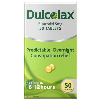 Dulcolax Tablets 50 Tablets