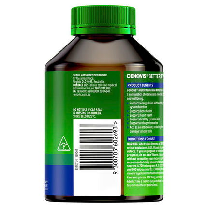 Cenovis Multivitamin and Minerals Value Pack 200 Tablets
