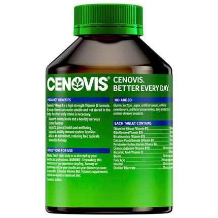 Cenovis Mega B Value Pack 200 Tablets