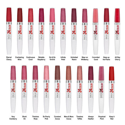 Maybelline Superstay 24 Hour Lip Colour 55 Perpetual Plum