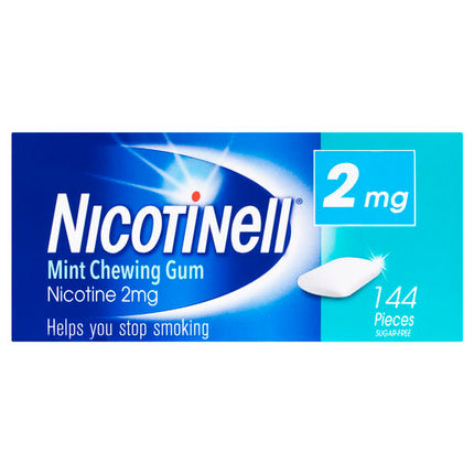 Nicotinell Gum Mint 2mg 144 Pack