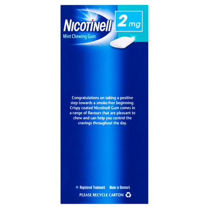 Nicotinell Gum Mint 2mg 144 Pack