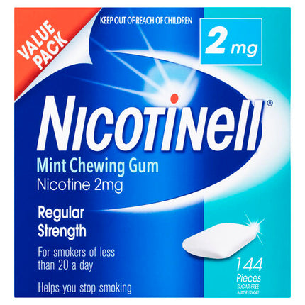 Nicotinell Gum Mint 2mg 144 Pack
