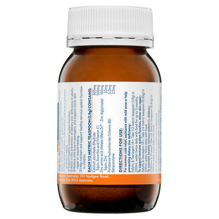 Ethical Nutrients Mega Zinc Powder 40mg (Orange)95G