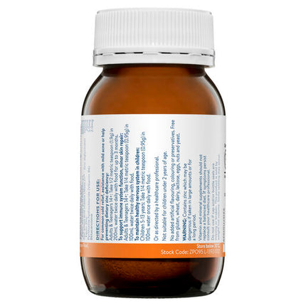 Ethical Nutrients Mega Zinc Powder 40mg (Orange)95G