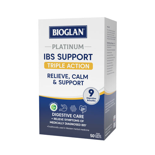 Bioglan Biohappy IBS Support 50 Tablets