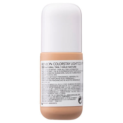Revlon ColorStay Light Cover Foundation 330 Natural Tan
