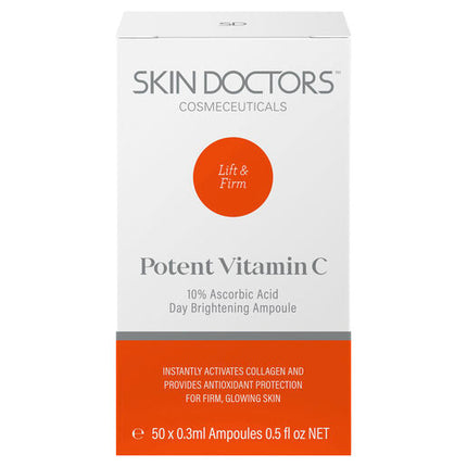 Skin Doctors Life & Firm Potent Vitamin C 50 x 0.3mL Ampoules