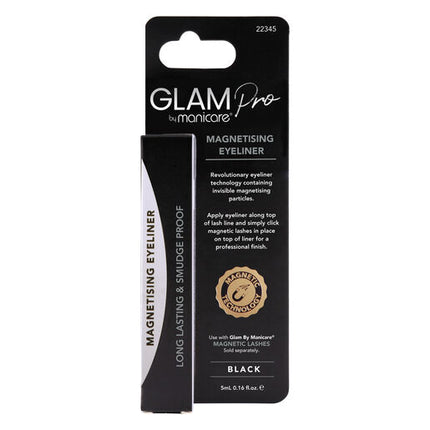 Glam Pro by Manicare Magnetising Eyeliner Black 5mL
