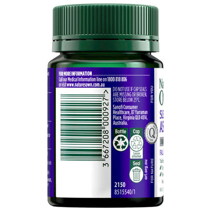 Nature's Own Sleep + Ashwagandha 60 Tablets