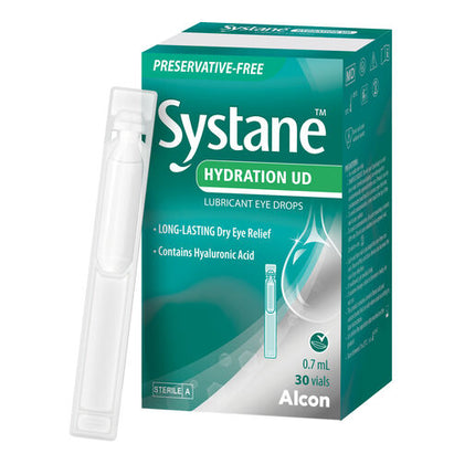 Systane Lubricant Eye Drops Hydration UD 0.7mL x 30 Vials
