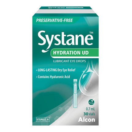 Systane Lubricant Eye Drops Hydration UD 0.7mL x 30 Vials
