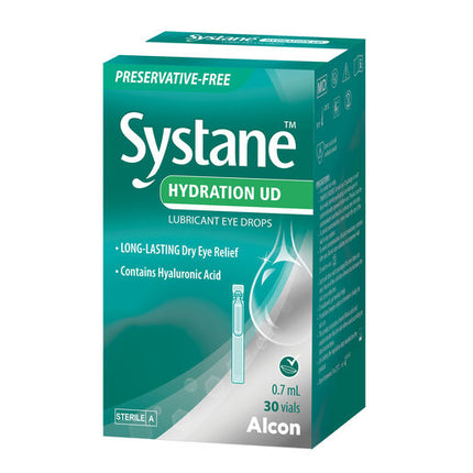Systane Lubricant Eye Drops Hydration UD 0.7mL x 30 Vials
