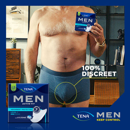 Tena Men Absorbent Protector Level 1 12 Pack