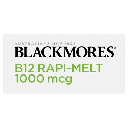 Blackmores B12 Rapi Melt 1000mcg 60 Melts