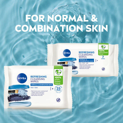 Nivea Soft Refreshing Cleansing Wipes 25 Pack