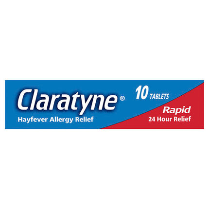 Claratyne Allergy Hayfever Relief Antihistamine Tablets 10 Pack