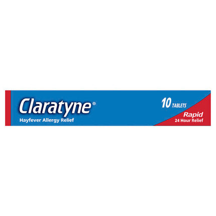 Claratyne Allergy Hayfever Relief Antihistamine Tablets 10 Pack