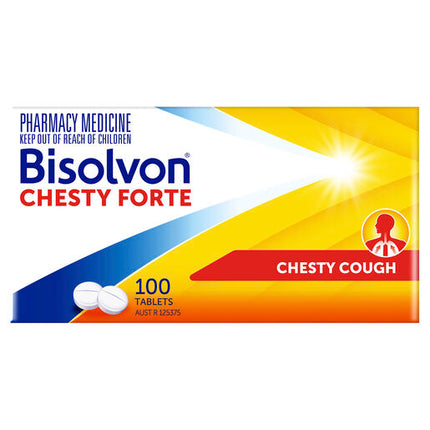 Bisolvon Chesty Forte 100 Tablets
