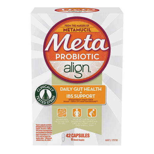 Meta Align Daily IBS Probiotic 42 Capsules