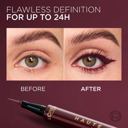 L'Oreal Haute Precision Felt-Tip Eyeliner Bordeaux Cashmere