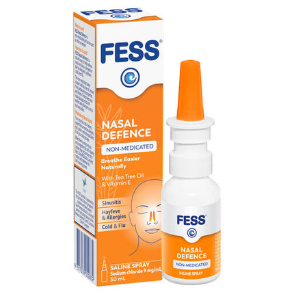 Fess Nasal Defence Saline Spray 30ml