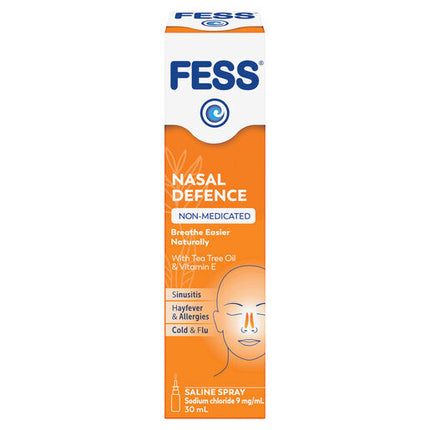 Fess Nasal Defence Saline Spray 30ml
