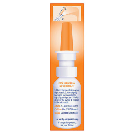 Fess Nasal Defence Saline Spray 30ml