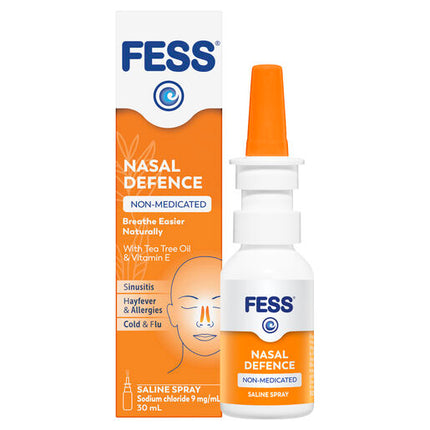 Fess Nasal Defence Saline Spray 30ml