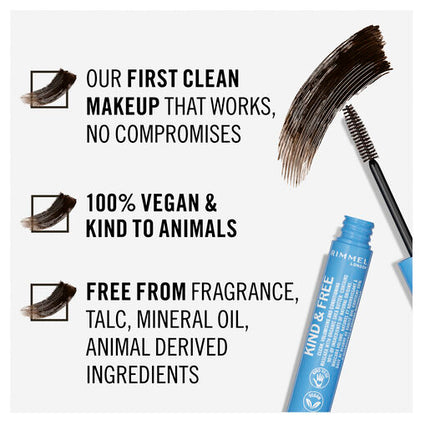 Rimmel Kind & Free Mascara #002 Brown Black