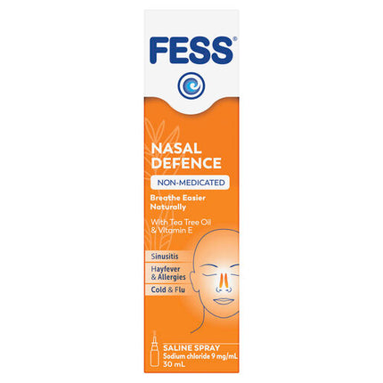Fess Nasal Defence Saline Spray 30ml